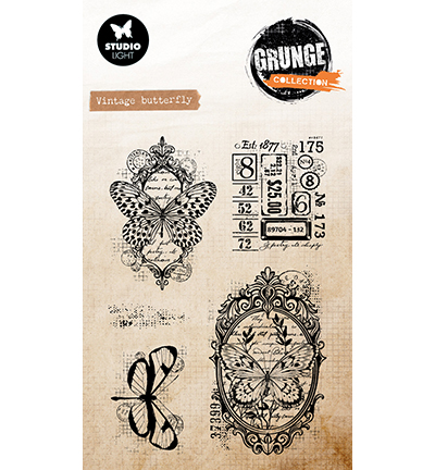 Collectible Vintage Greeting Cards - Vintage kelebek Grunge Koleksiyonu 2025 Yeni