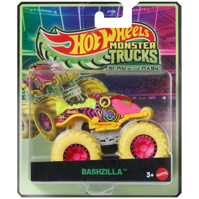 Mattel Collectible & Vintage Dolls - Mattel Hot Wheels Monster Trucks Karanlıkta