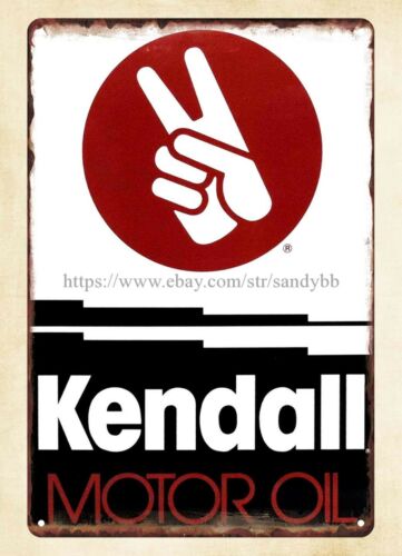 Vintage Collectible Stores - Kendall Motor Oil metal tabela, vintage