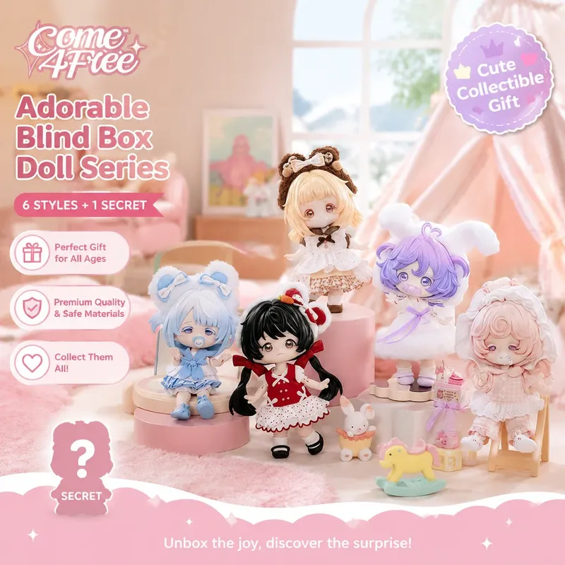 Come4free Kör Kutu Serisi Bjd  - Collectible & Vintage Dolls For Christmas incelemesi ve fiyatı