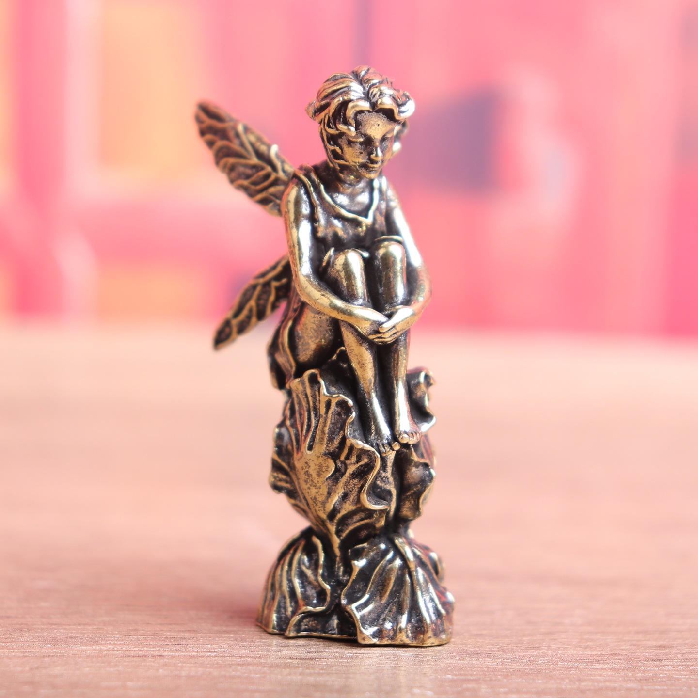 Vintage Pirinç Peri Figürü Fan - Vintage Fairy Figurines Collectible incelemesi ve fiyatı