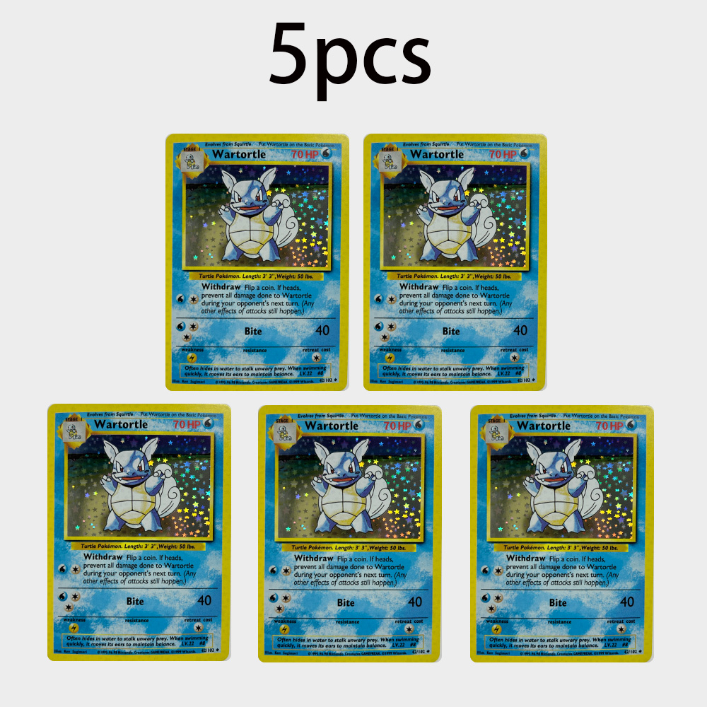 DIY PTCG Anime Wartortle Vinta - Vintage Pokemon Collectible incelemesi ve fiyatı